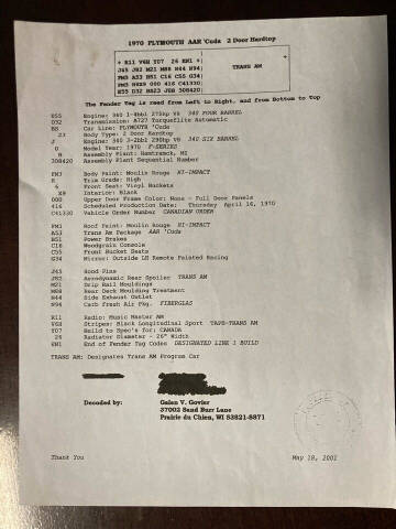 1970 Plymouth Barracuda