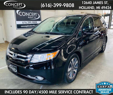 2015 Honda Odyssey for sale at Concept Motors LLC in Holland MI