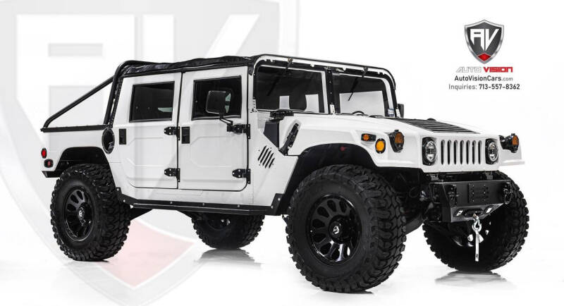 1994 HUMMER H1 4D Open Top for sale at Auto Vision in Houston TX
