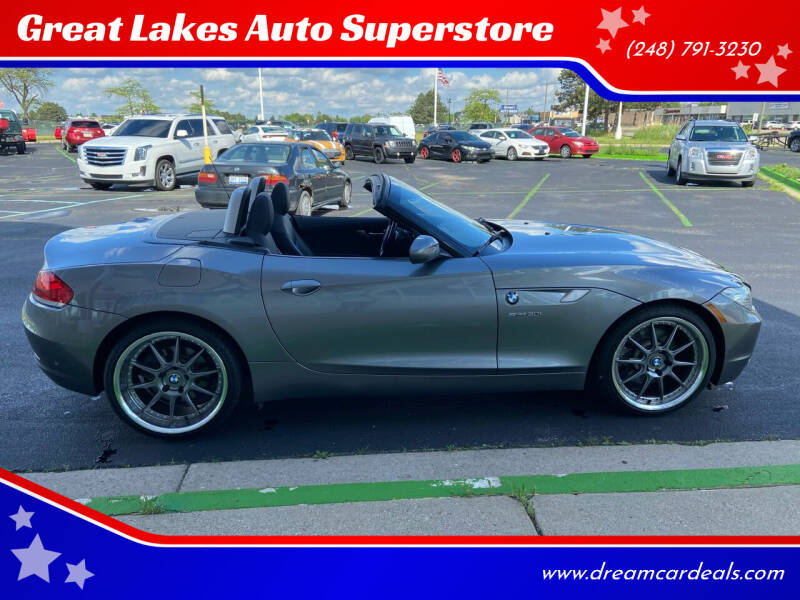 2009 BMW Z4 for sale at Great Lakes Auto Superstore in Waterford Township MI