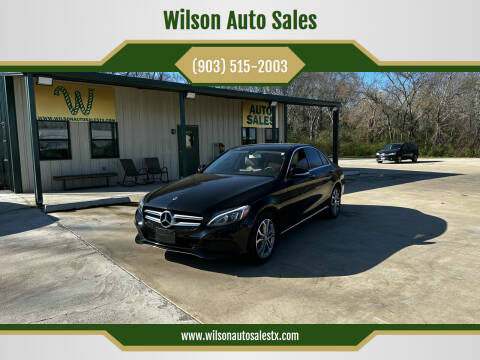 2015 Mercedes-Benz C-Class for sale at Wilson Auto Sales in Chandler TX