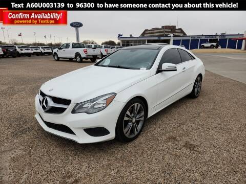 2016 Mercedes-Benz E-Class for sale at POLLARD PRE-OWNED in Lubbock TX