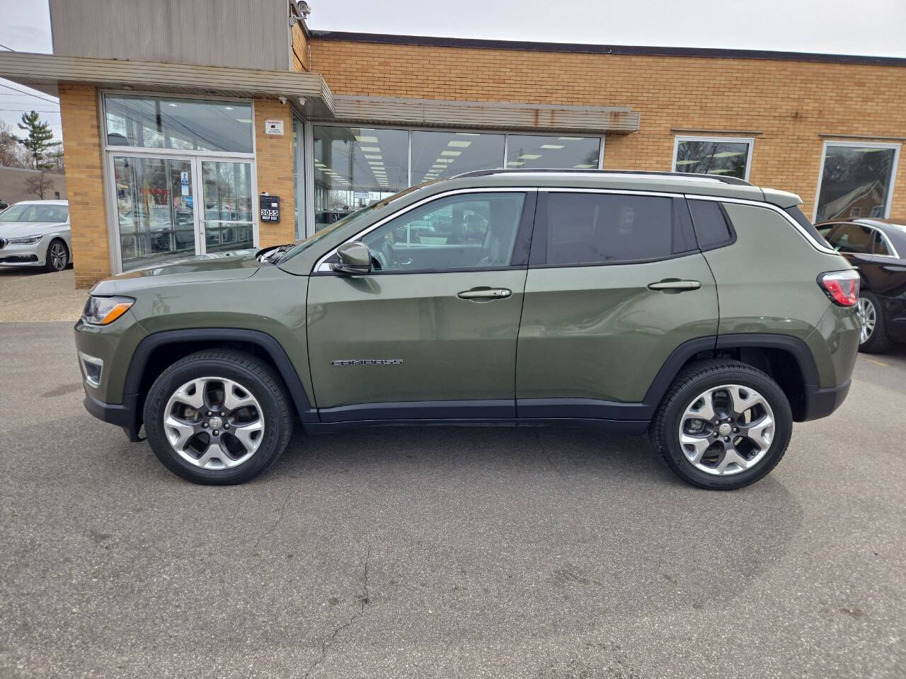 Green 2020 Jeep Compass Limited 4x4 Limited 4dr SUV 1