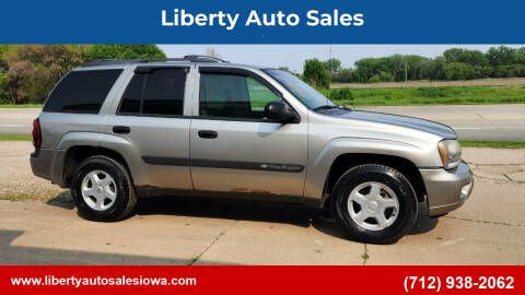 2003 Chevrolet TrailBlazer for sale at Liberty Auto Sales in Merrill IA