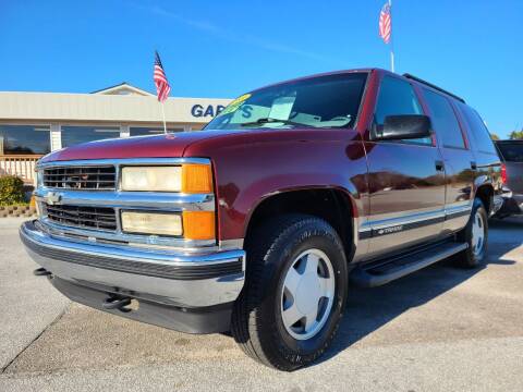 1999 Chevrolet Tahoe for sale at Gary's Auto Sales in Sneads Ferry NC