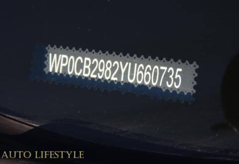 2000 Porsche Boxster S