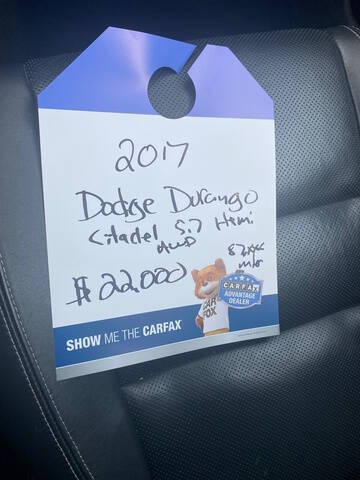 2017 Dodge Durango Citadel
