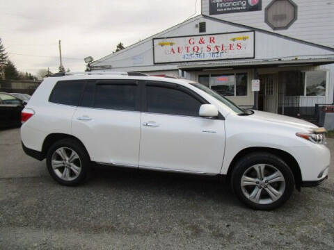 2013 Toyota Highlander for sale at G&R Auto Sales in Lynnwood WA