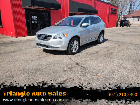 2015 Volvo XC60 for sale at Triangle Auto Sales in Forest Lake MN