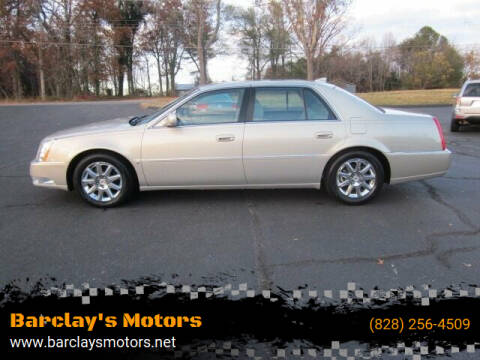 2009 Cadillac DTS for sale at Barclay's Motors in Conover NC