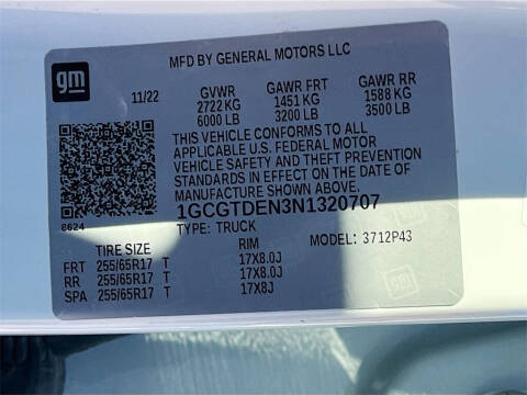 2022 Chevrolet Colorado