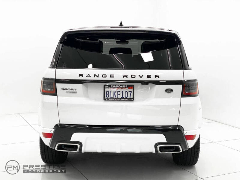 2018 Land Rover Range Rover Sport Supercharged Dynamic