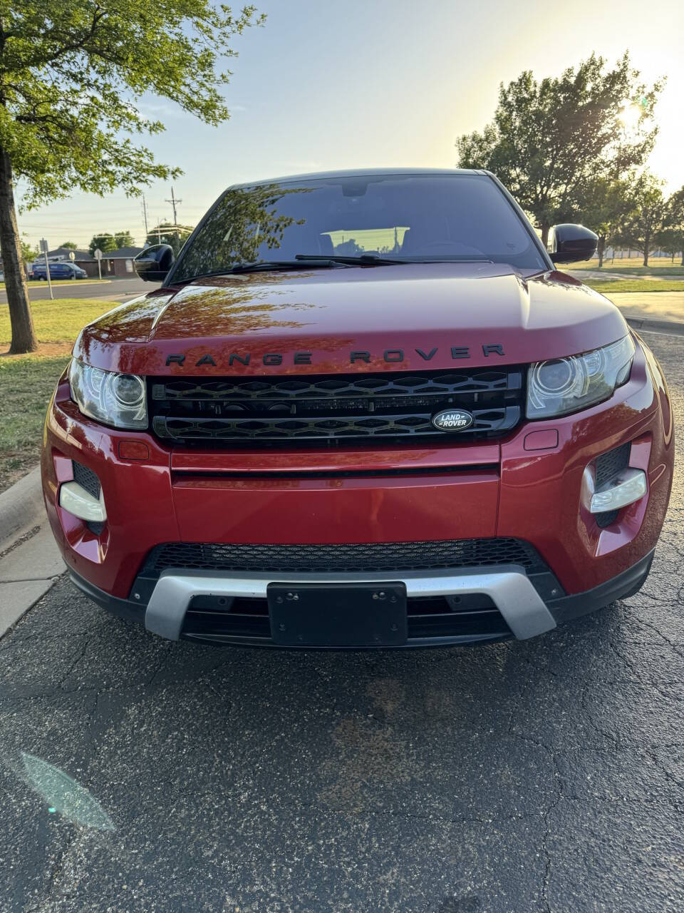 Red 2014 Land Rover Range Rover Evoque Dynamic AWD Dynamic 4dr SUV 2