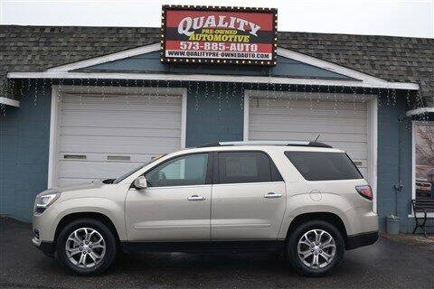 2015 GMC Acadia for sale at Quality Pre-Owned Automotive in Cuba MO