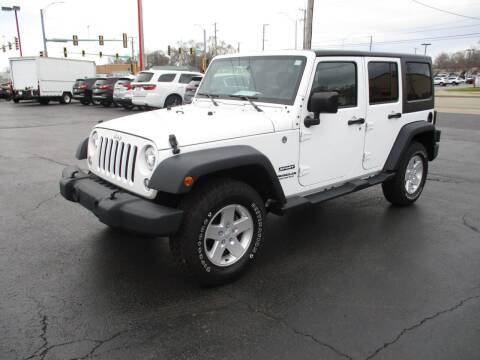 2017 Jeep Wrangler Unlimited for sale at Windsor Auto Sales in Loves Park IL