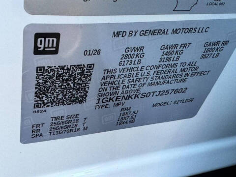2026 GMC Acadia Elevation