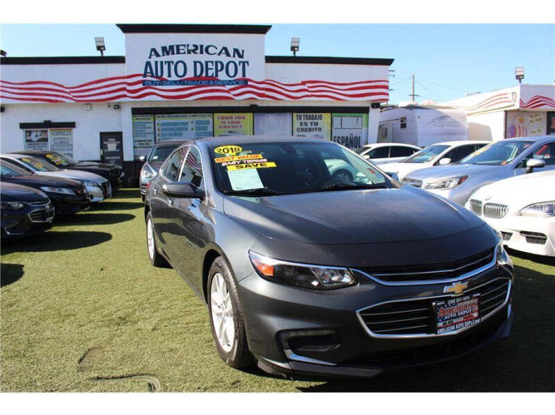 2018 Chevrolet Malibu for sale at MERCED AUTO WORLD in Merced CA