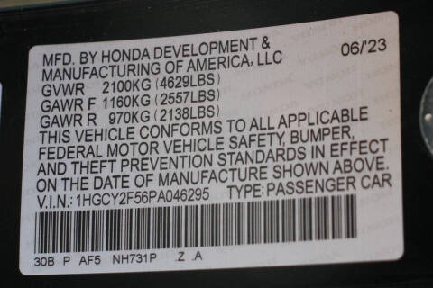 2023 Honda Accord Hybrid