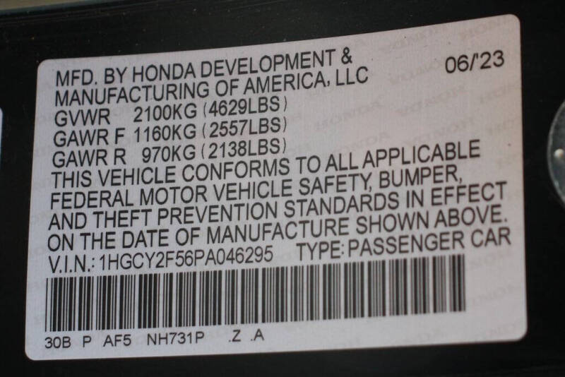 2023 Honda Accord Hybrid