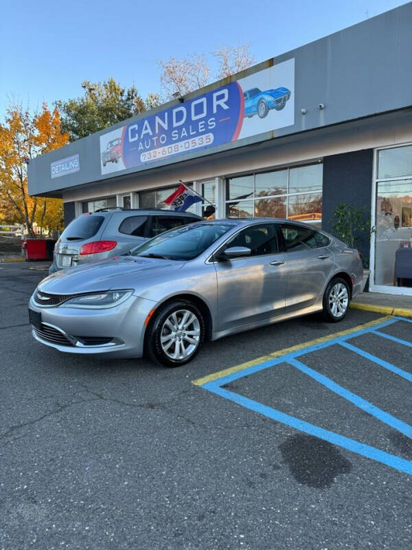 2015 Chrysler 200 for sale at CANDOR INC in Toms River NJ