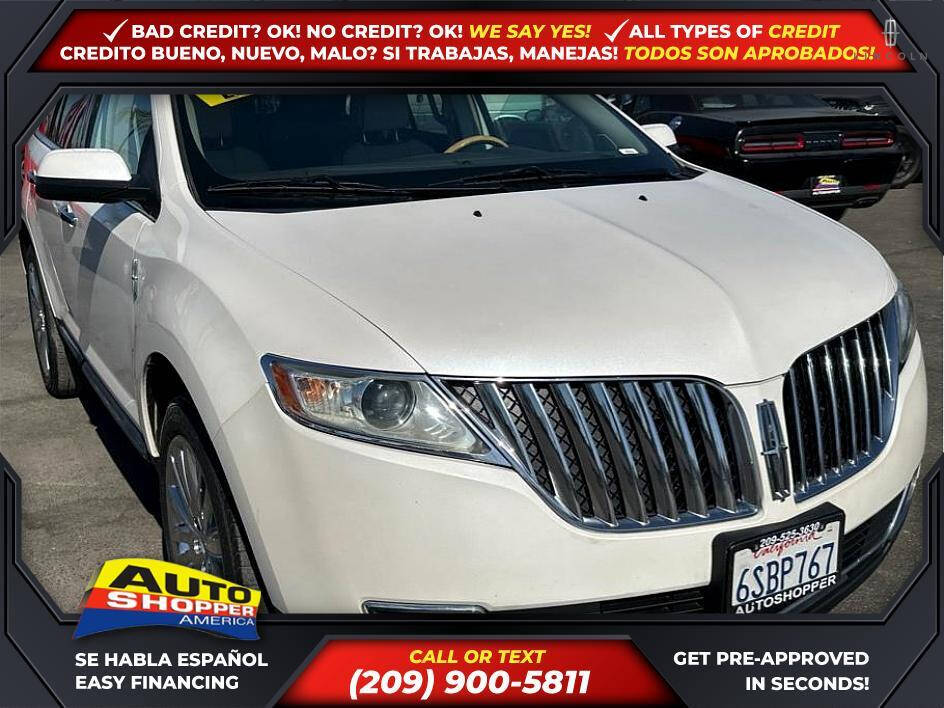 Lincoln MKX For Sale In Tracy CA Carsforsale