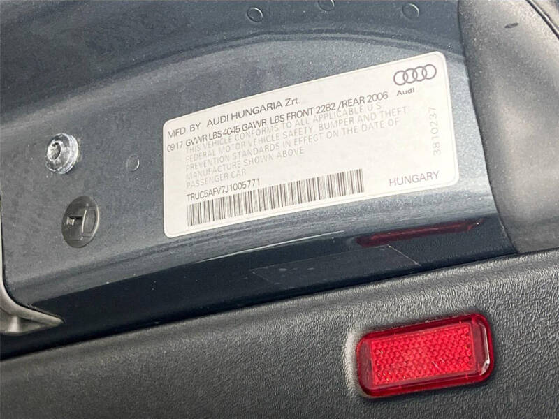 2018 Audi TT 2.0T quattro