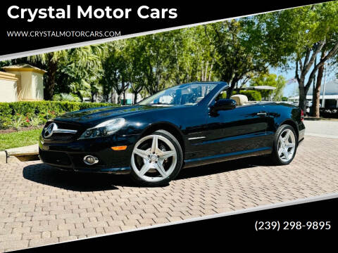 2009 Mercedes-Benz SL-Class for sale at Crystal Motor Cars in Fort Myers FL