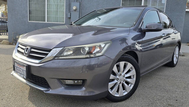 2014 Honda Accord for sale at High Rev Autos in Fontana, CA