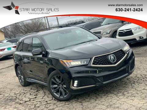 2019 Acura MDX for sale at Star Motor Sales in Downers Grove IL