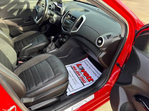 2013 Chevrolet Sonic RS Manual