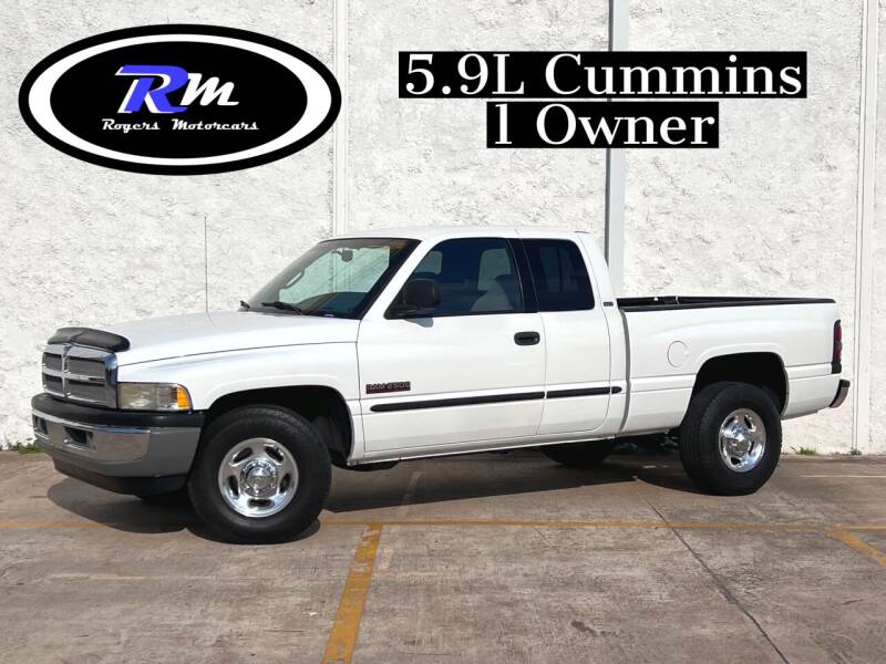 2001 Dodge Ram 2500 for sale at ROGERS MOTORCARS in Houston TX
