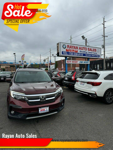 2019 Honda Pilot for sale at Rayan Auto Sales in Plainfield NJ