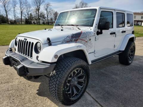 2016 Jeep Wrangler Unlimited for sale at ALLSTATE AUTO BROKERS in Greenfield IN
