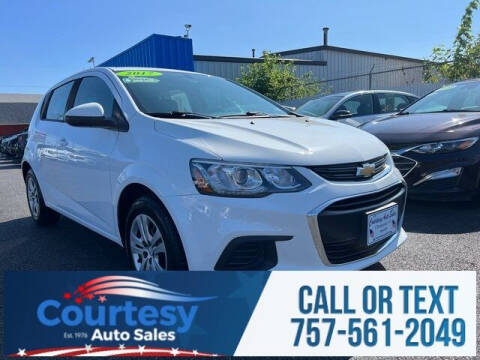 2017 Chevrolet Sonic for sale at Courtesy Auto Sales in Chesapeake VA