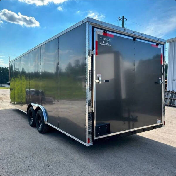 2026 Titanium  8.5x24ft enclosed