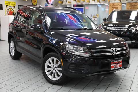 2017 Volkswagen Tiguan for sale at Windy City Motors in Chicago IL