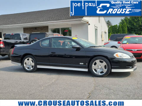 2007 Chevrolet Monte Carlo for sale at Joe and Paul Crouse Inc. in Columbia PA