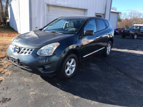 2012 Nissan Rogue for sale at Riverside Garage Inc. in Haverhill MA