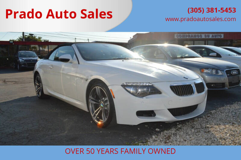 2009 BMW M6 for sale at Prado Auto Sales in Miami FL