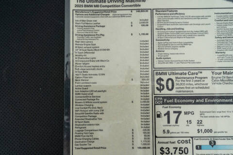 2025 BMW M8 Competition