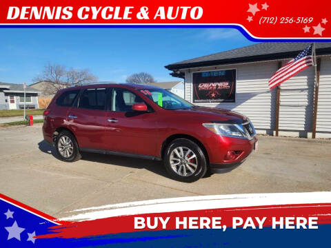 2013 Nissan Pathfinder for sale at DENNIS CYCLE & AUTO in Council Bluffs IA