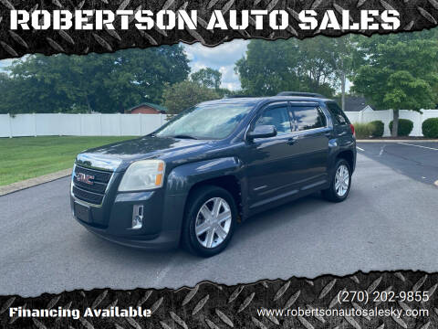 2011 GMC Terrain for sale at ROBERTSON AUTO SALES in Bowling Green KY
