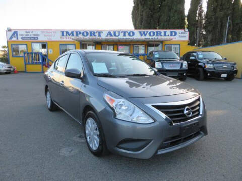 2018 Nissan Versa for sale at Import Auto World in Hayward CA