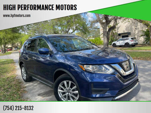 2020 Nissan Rogue for sale at HIGH PERFORMANCE MOTORS in Hollywood FL