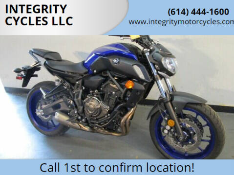 2020 Yamaha MT-07 for sale at INTEGRITY CYCLES LLC in Columbus OH