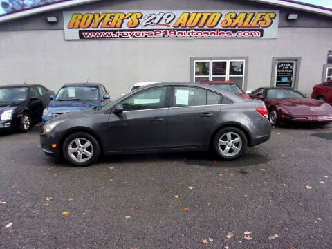 2011 Chevrolet Cruze for sale at ROYERS 219 AUTO SALES in Dubois PA