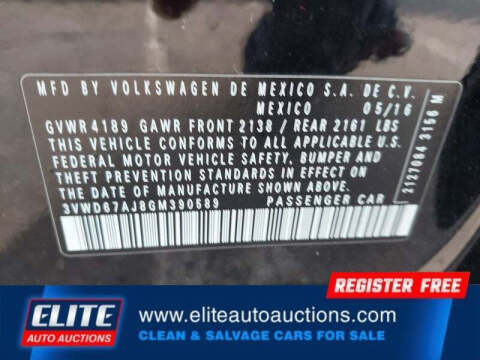 2016 Volkswagen Jetta