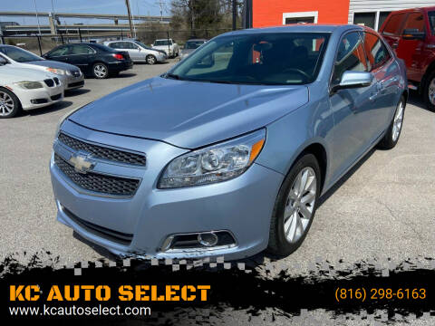 2013 Chevrolet Malibu for sale at KC AUTO SELECT in Kansas City MO