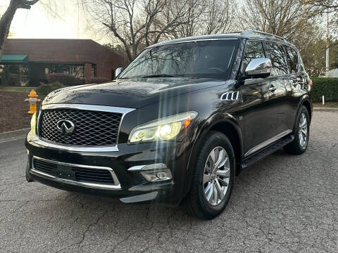 2016 Infiniti QX80 for sale at Aria Auto Inc. in Raleigh NC