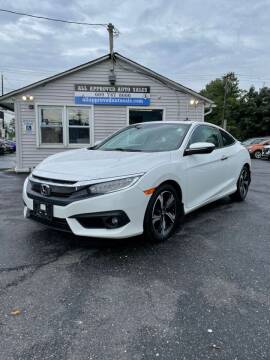 2016 Honda Civic for sale at All Approved Auto Sales in Burlington NJ